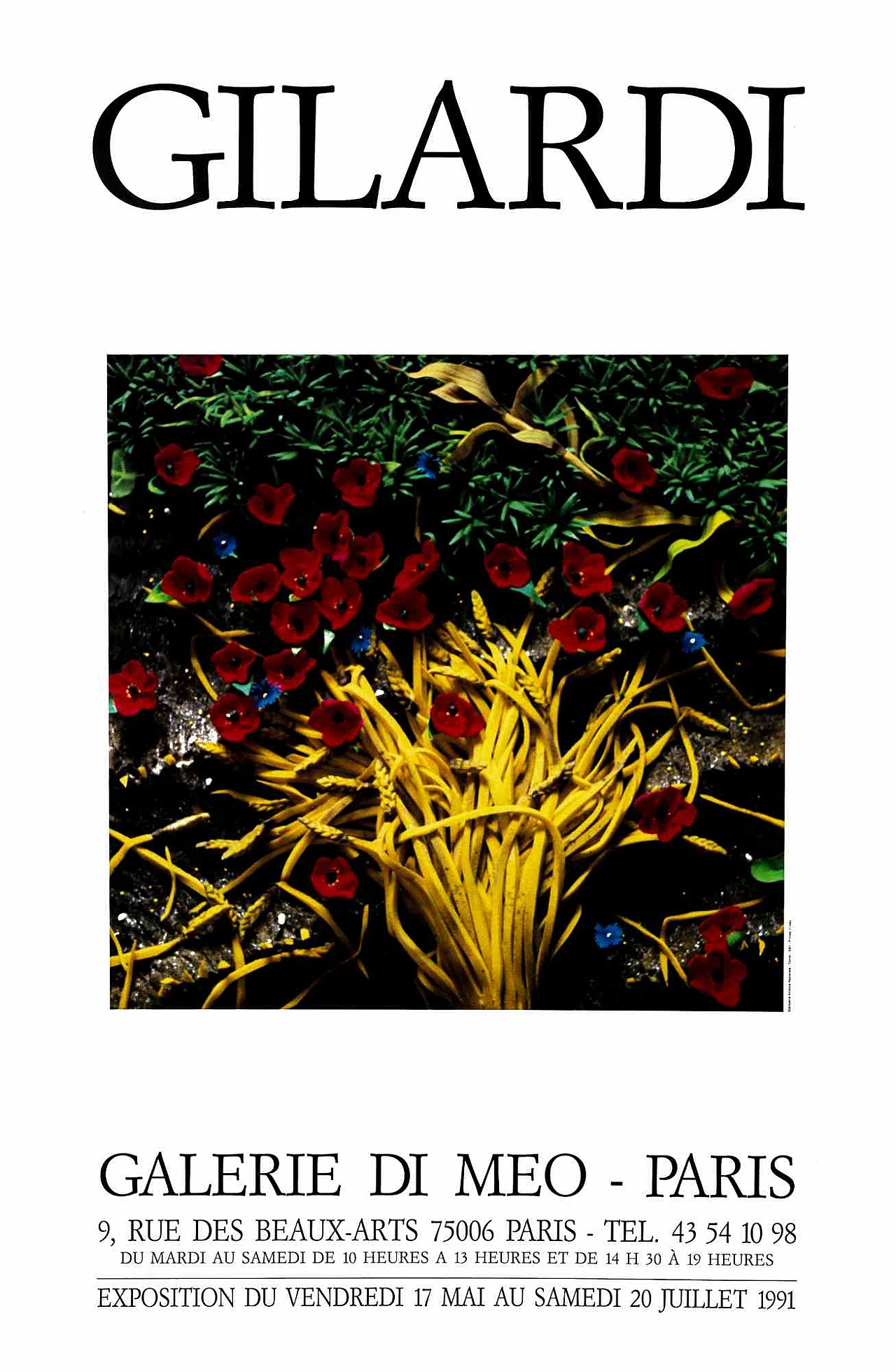 Gilardi Exhibition - Galerie Di Meo   1980s-1990s 1