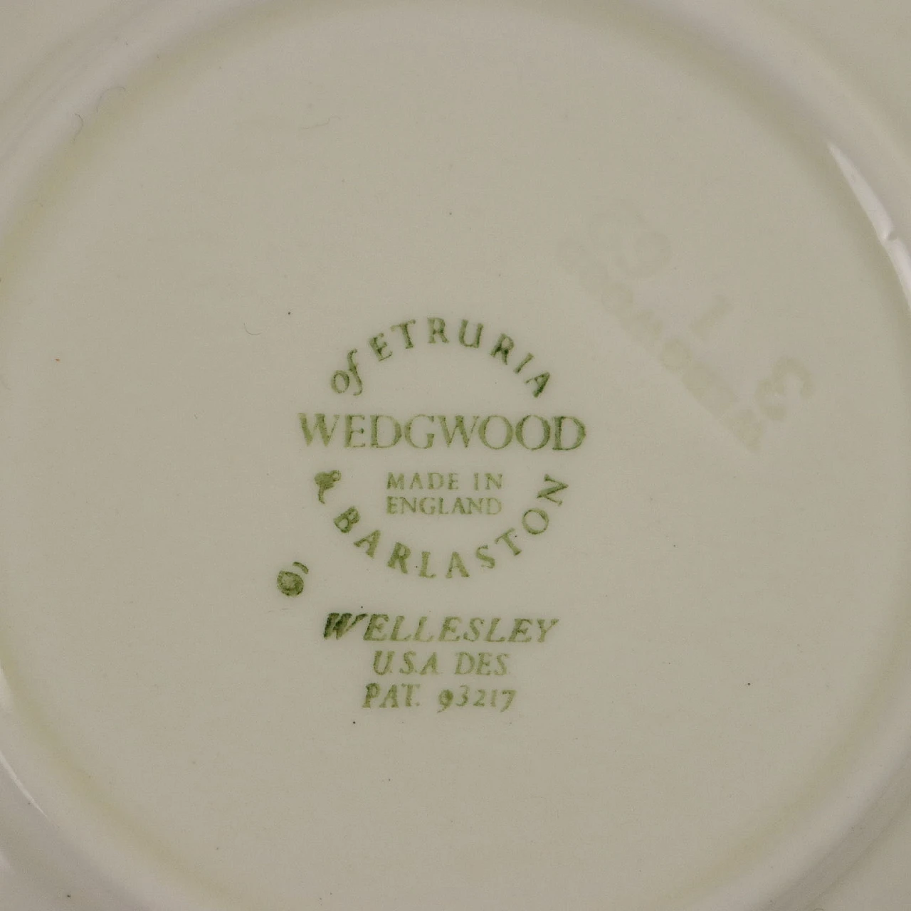 Wedgwood porcelain tea service by Etruria & Barlston 6