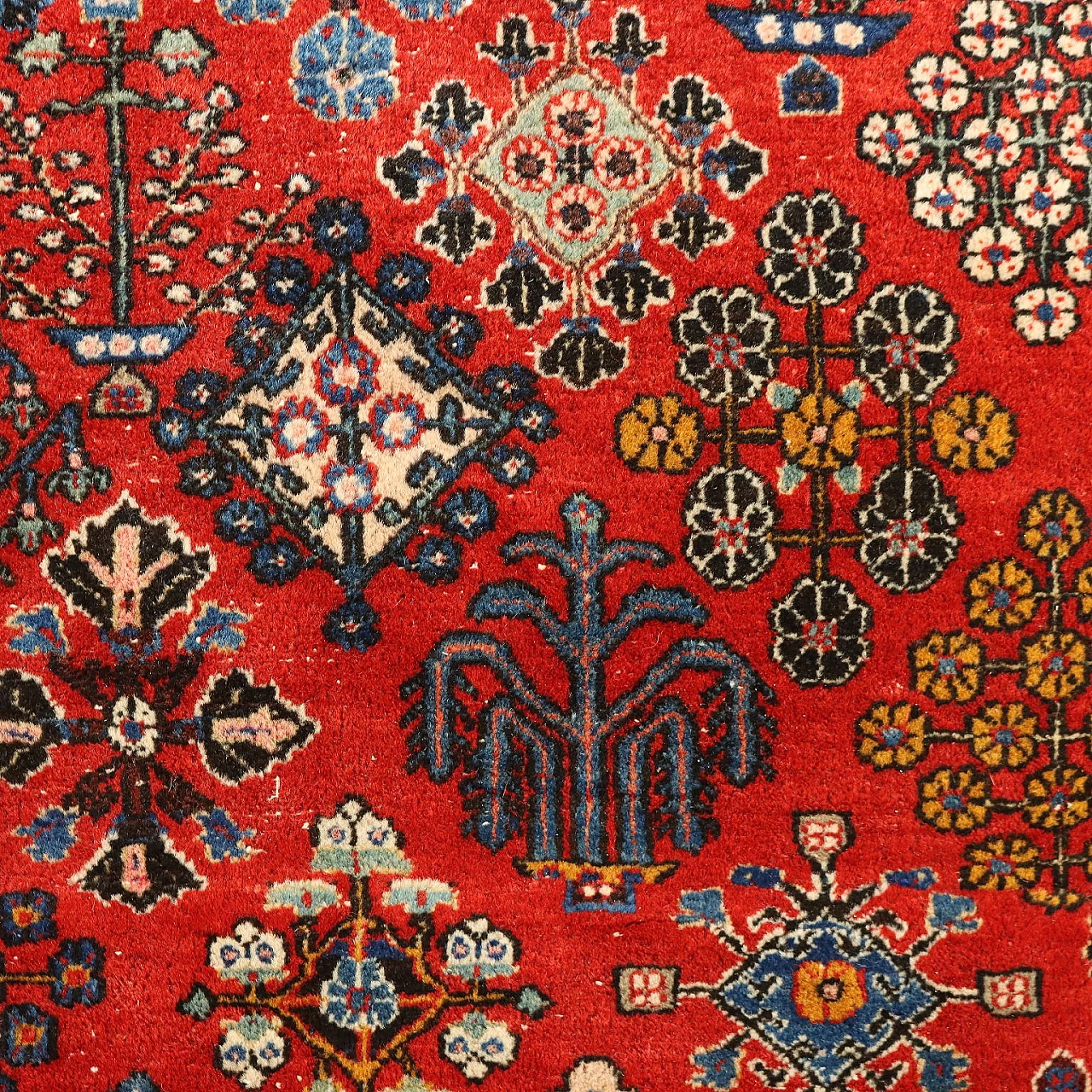 Iranian cotton and wool Joshagan rug 4