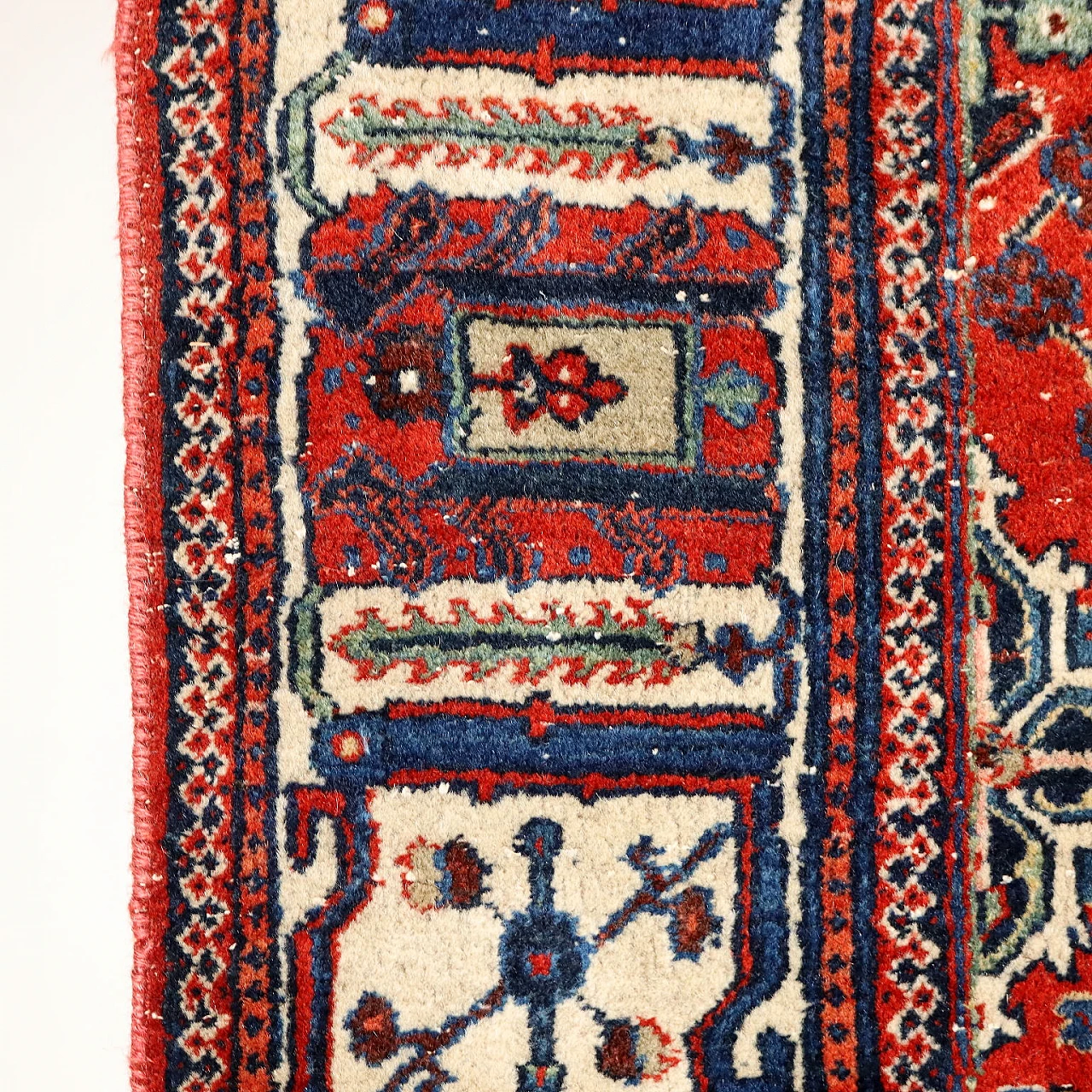 Iranian cotton and wool Joshagan rug 6