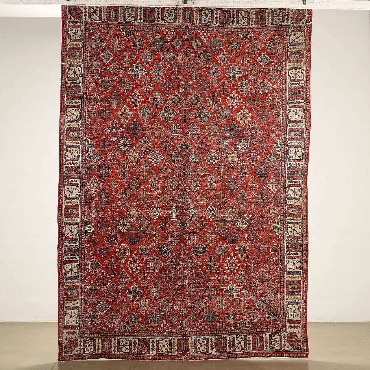 Iranian cotton and wool Joshagan rug 7