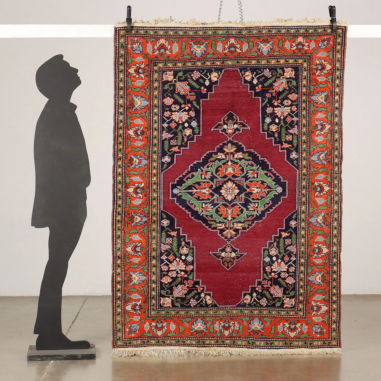 Malayer Iranian cotton and wool carpet 2
