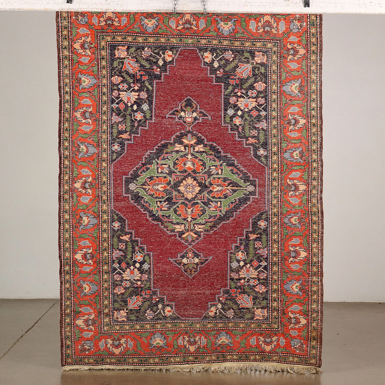 Malayer Iranian cotton and wool carpet 7