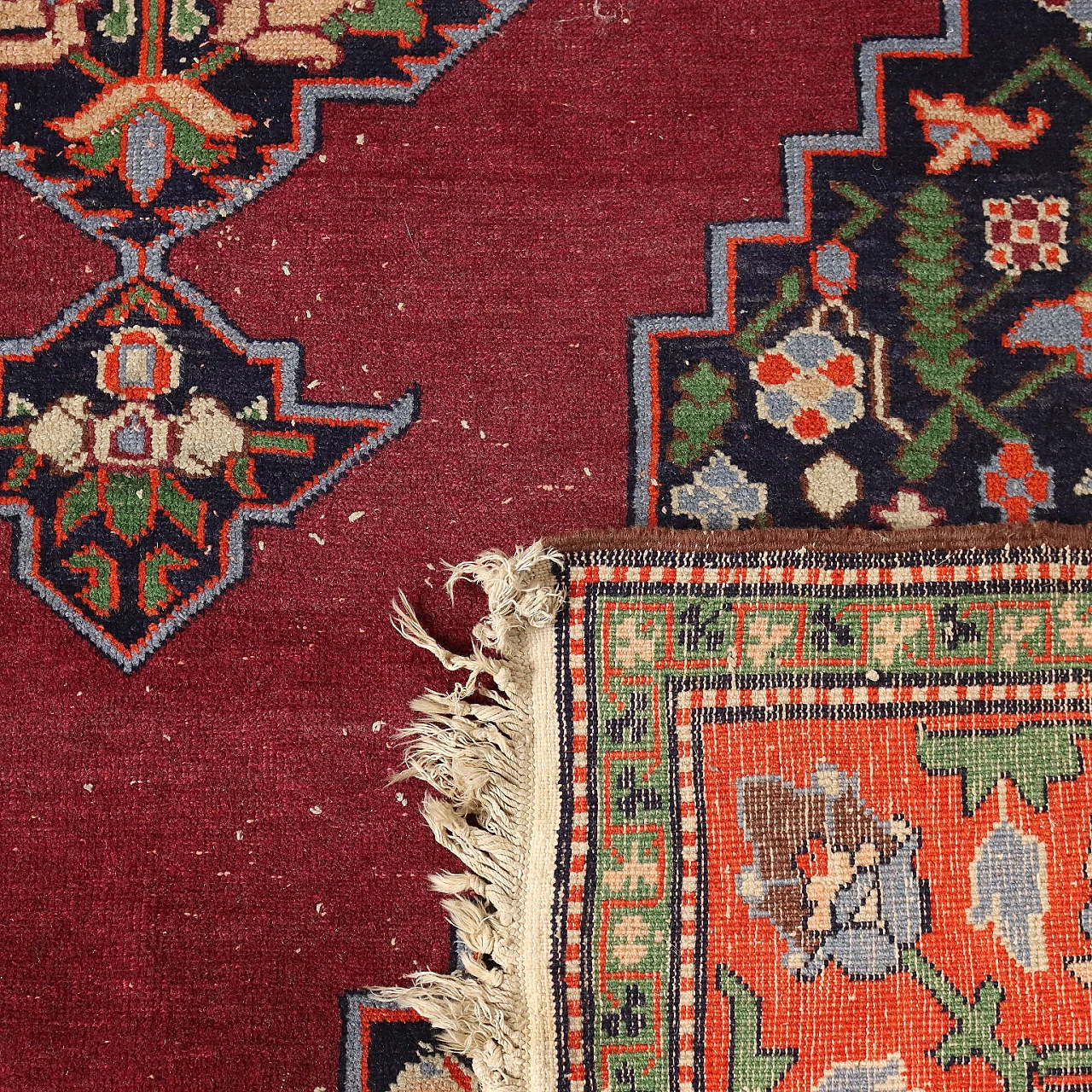 Malayer Iranian cotton and wool carpet 9