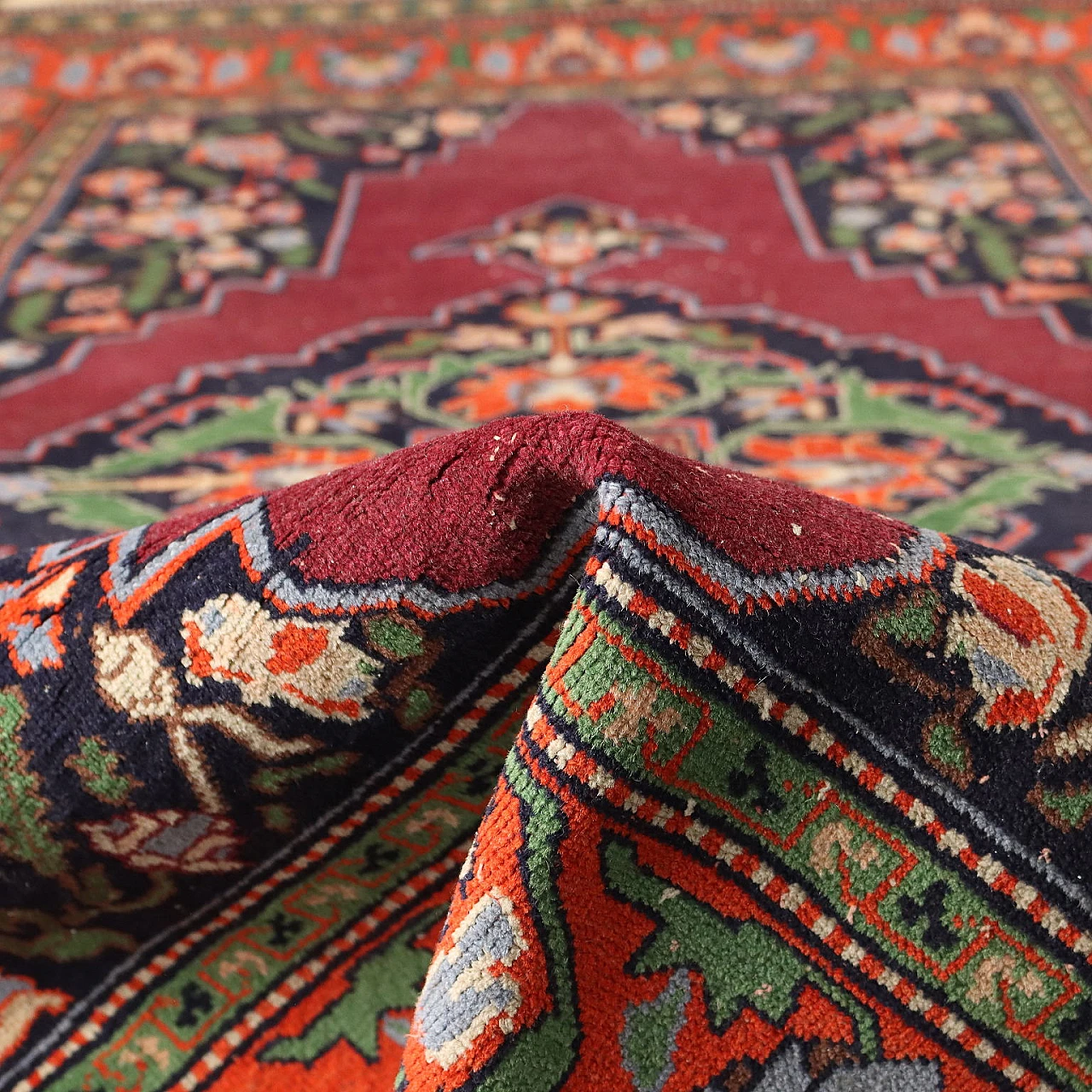 Malayer Iranian cotton and wool carpet 10