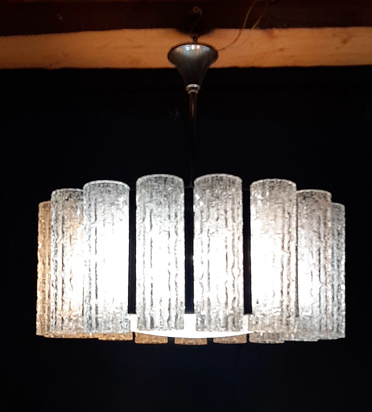 Tronchi chandelier by Barovier & Toso, 1960s 1