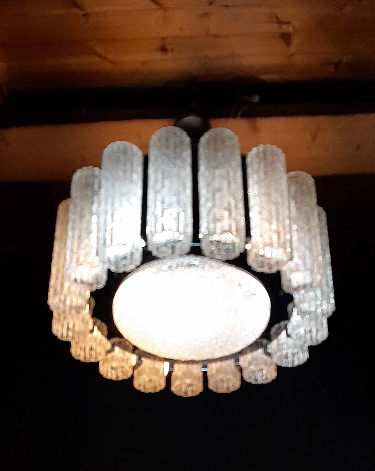 Lampadario Tronchi di Barovier & Toso, anni '60 6