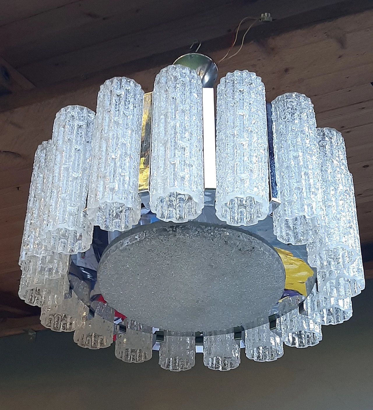 Lampadario Tronchi di Barovier & Toso, anni '60 13