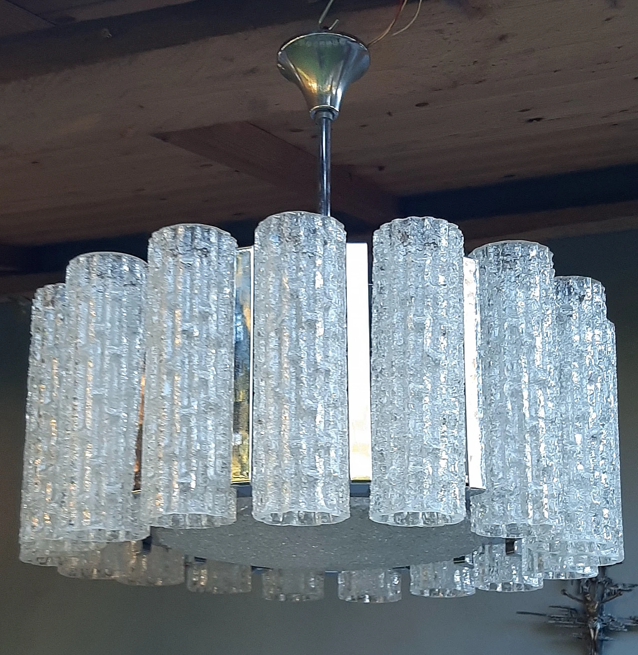 Lampadario Tronchi di Barovier & Toso, anni '60 14