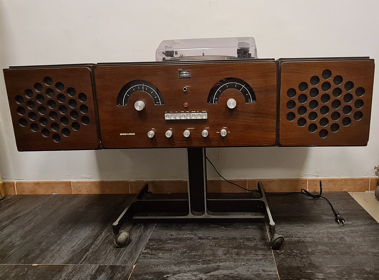 Radiofonografo RR-126 dei Castiglioni per Brionvega, anni '60 12