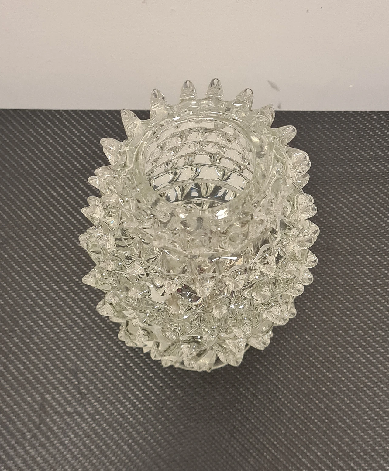 Vaso in vetro di Murano rostrato di Barovier e Toso, anni '40 8