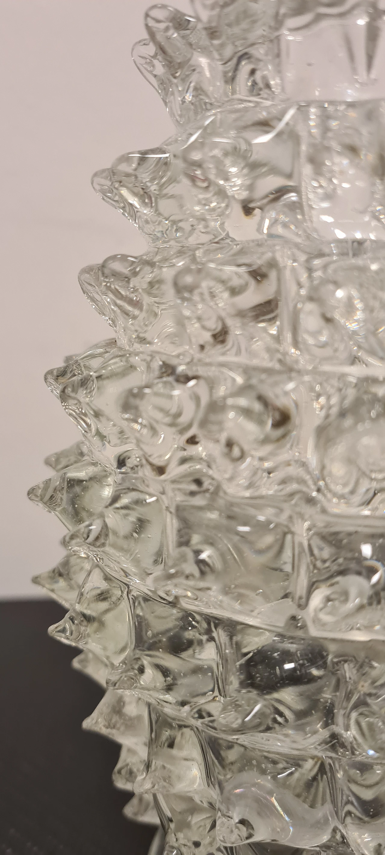 Vaso in vetro di Murano rostrato di Barovier e Toso, anni '40 14