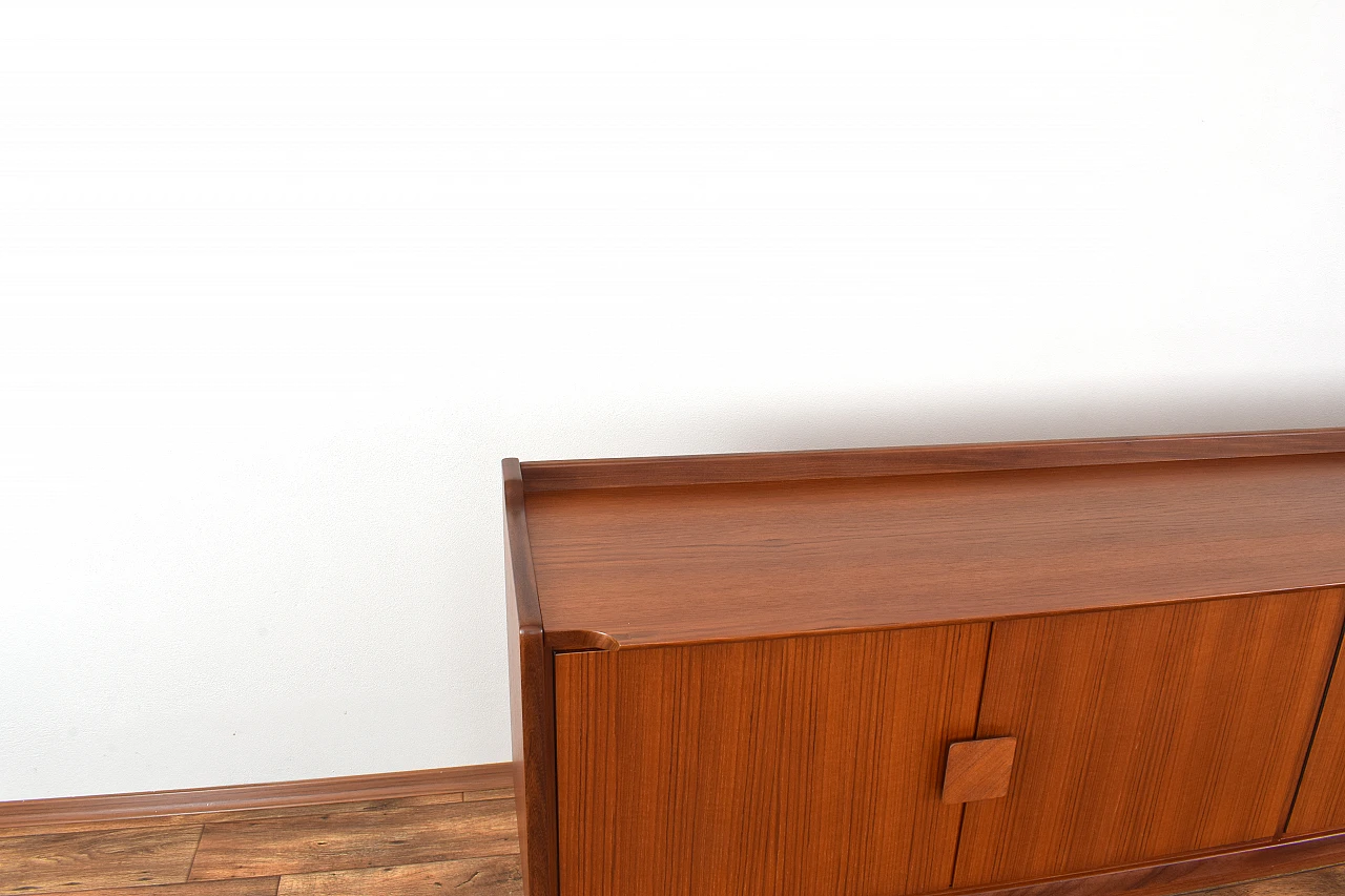 Teak sideboard with double doors and drawers by Bartels, 1960s 16