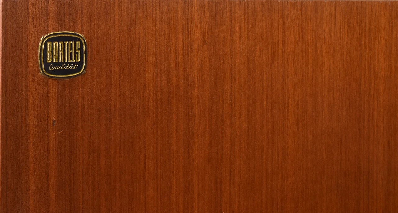 Teak sideboard with double doors and drawers by Bartels, 1960s 19