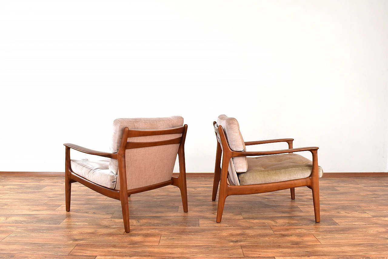 Pair of armchairs by Eugen Schmidt for Soloform, 1960s 4