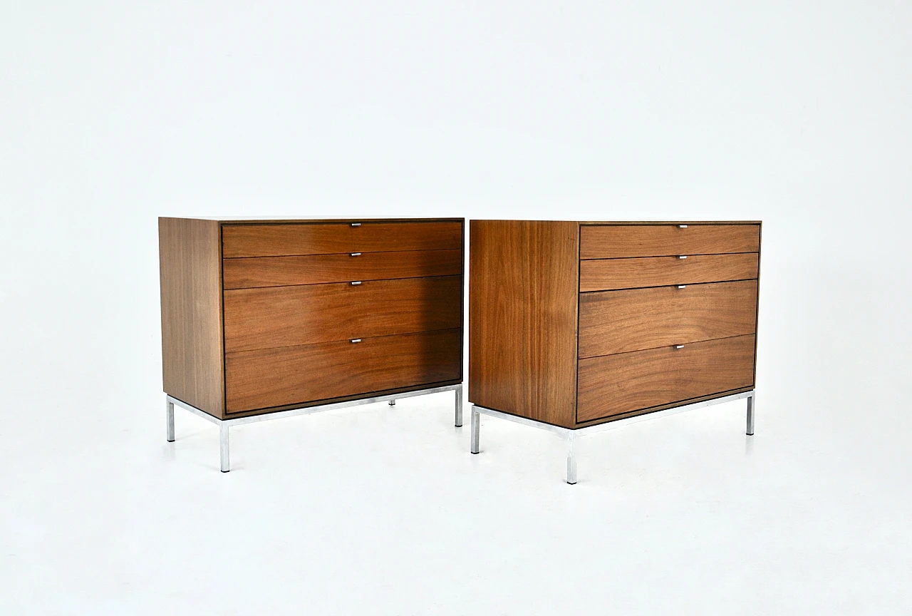 Pair of dressers by F. K. Bassett for Knoll International, 1960s 2