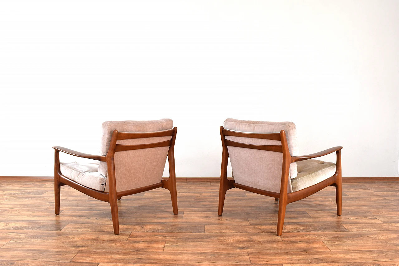 Sofa and pair of armchairs by Eugen Schmidt for Soloform, 1960s 11