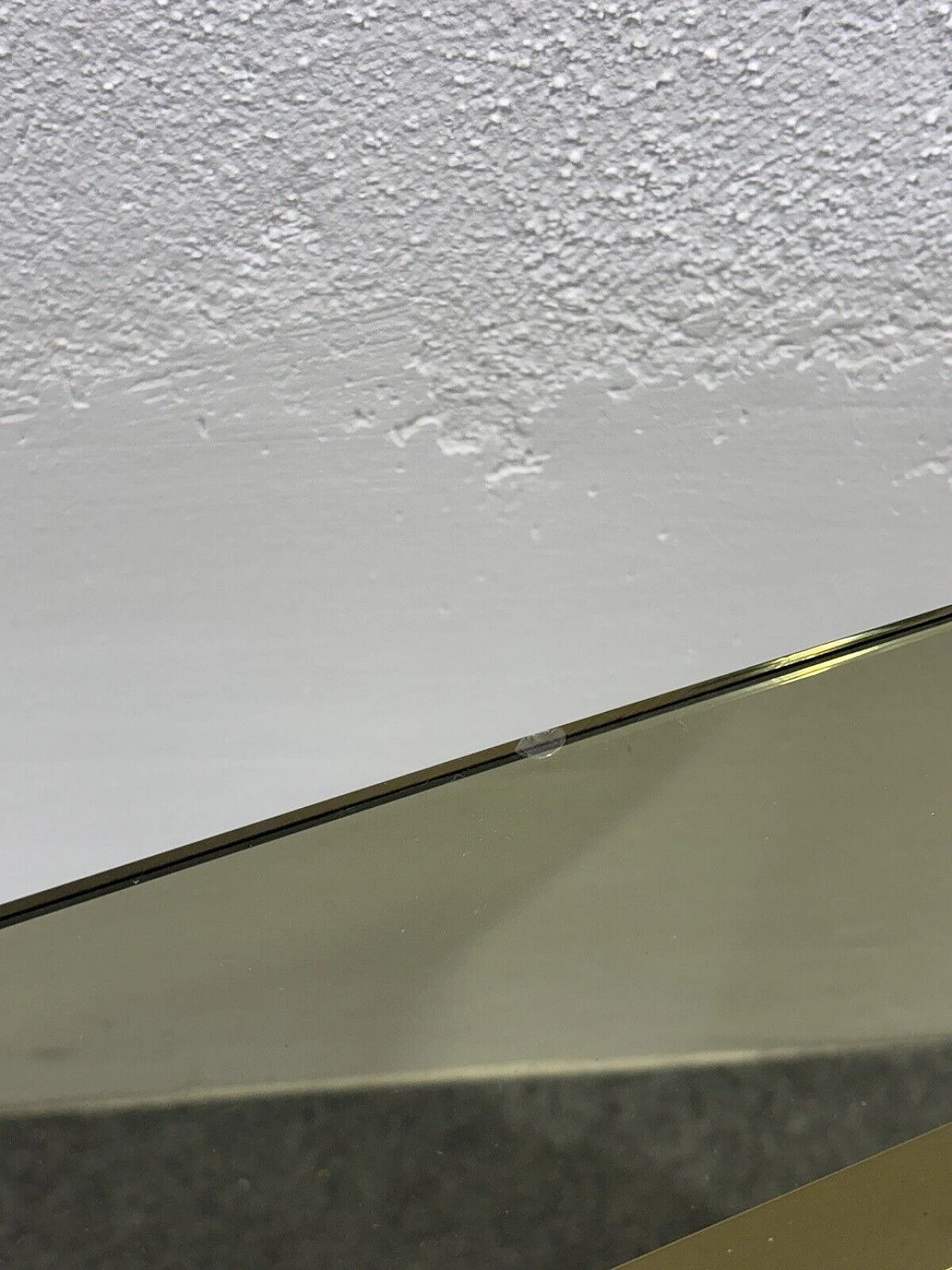 Gilded metal, plastic and glass coffee table, 1970s 6