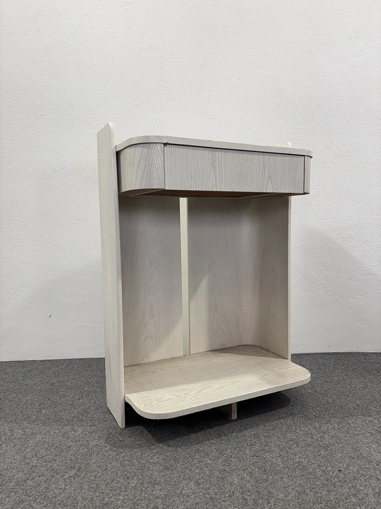 White wood cabinet by Carlo De Carli for FIARM, 1960s 1