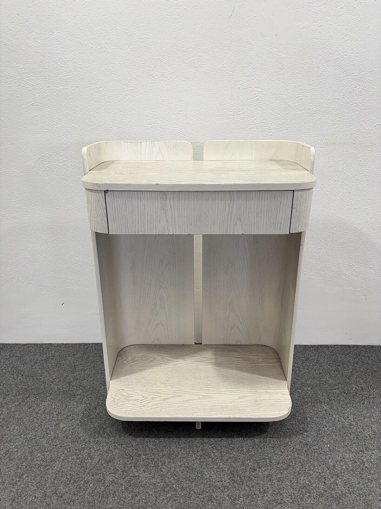 White wood cabinet by Carlo De Carli for FIARM, 1960s 2