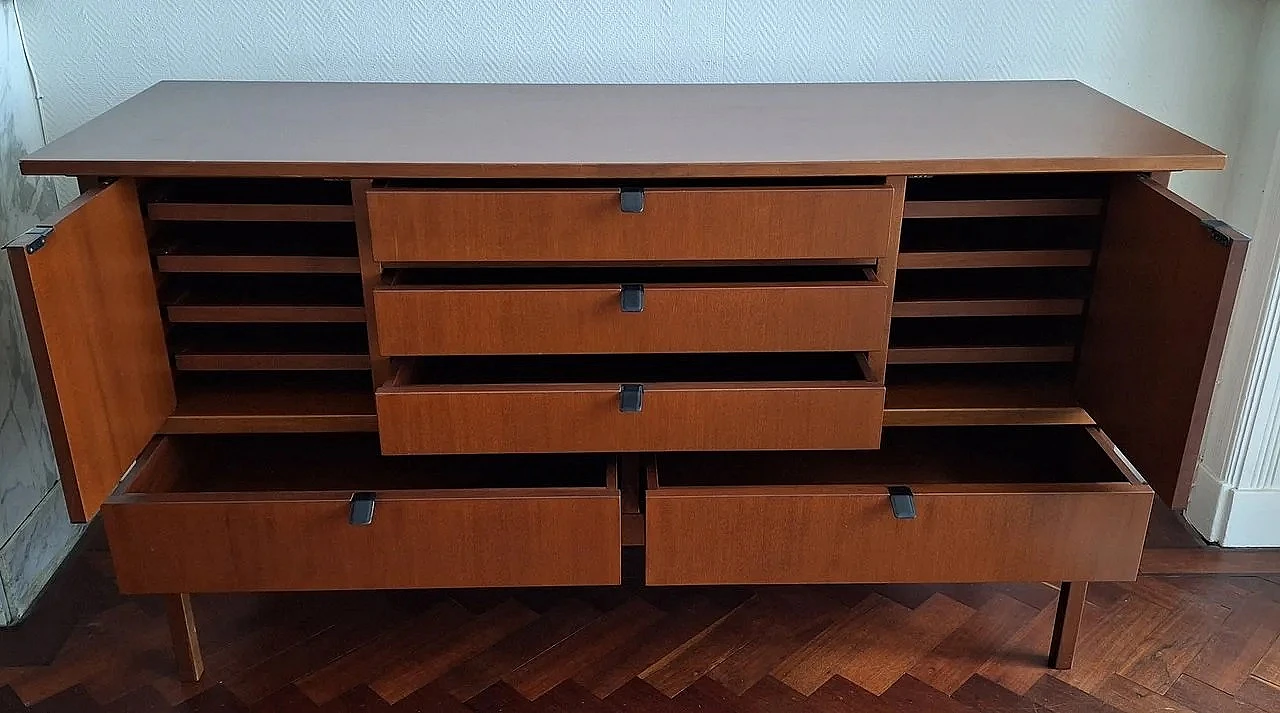 Credenza in noce Tanganika di Giorgetti, anni '90 4