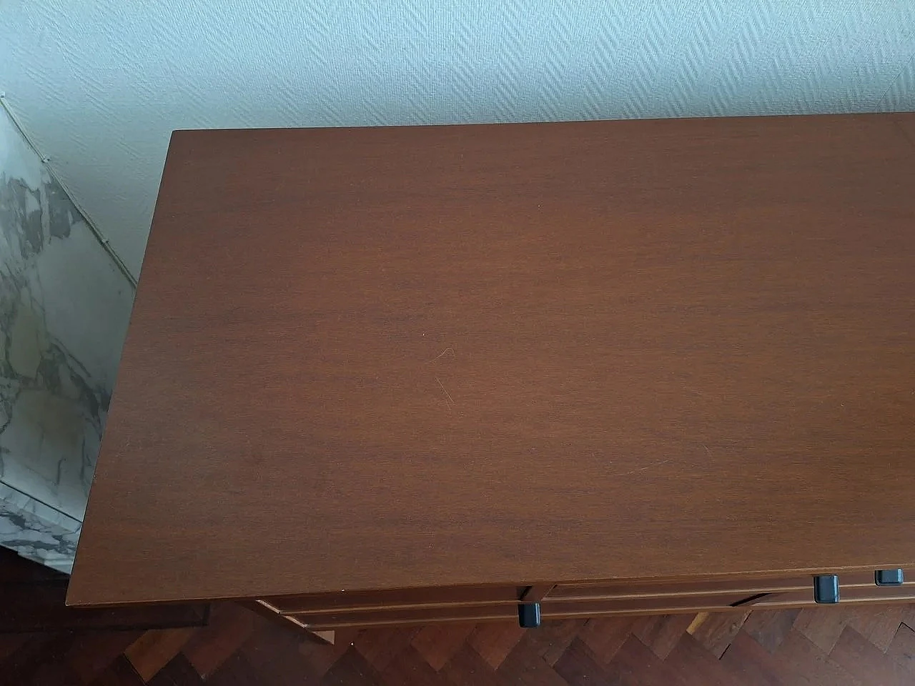 Credenza in noce Tanganika di Giorgetti, anni '90 12