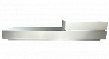 ALU250 modular sideboard in metal by MDF Italia, 2000s
