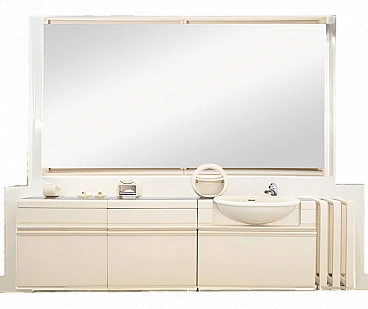 ABS bathroom cabinet with mirror by Joe Colombo, 1970s