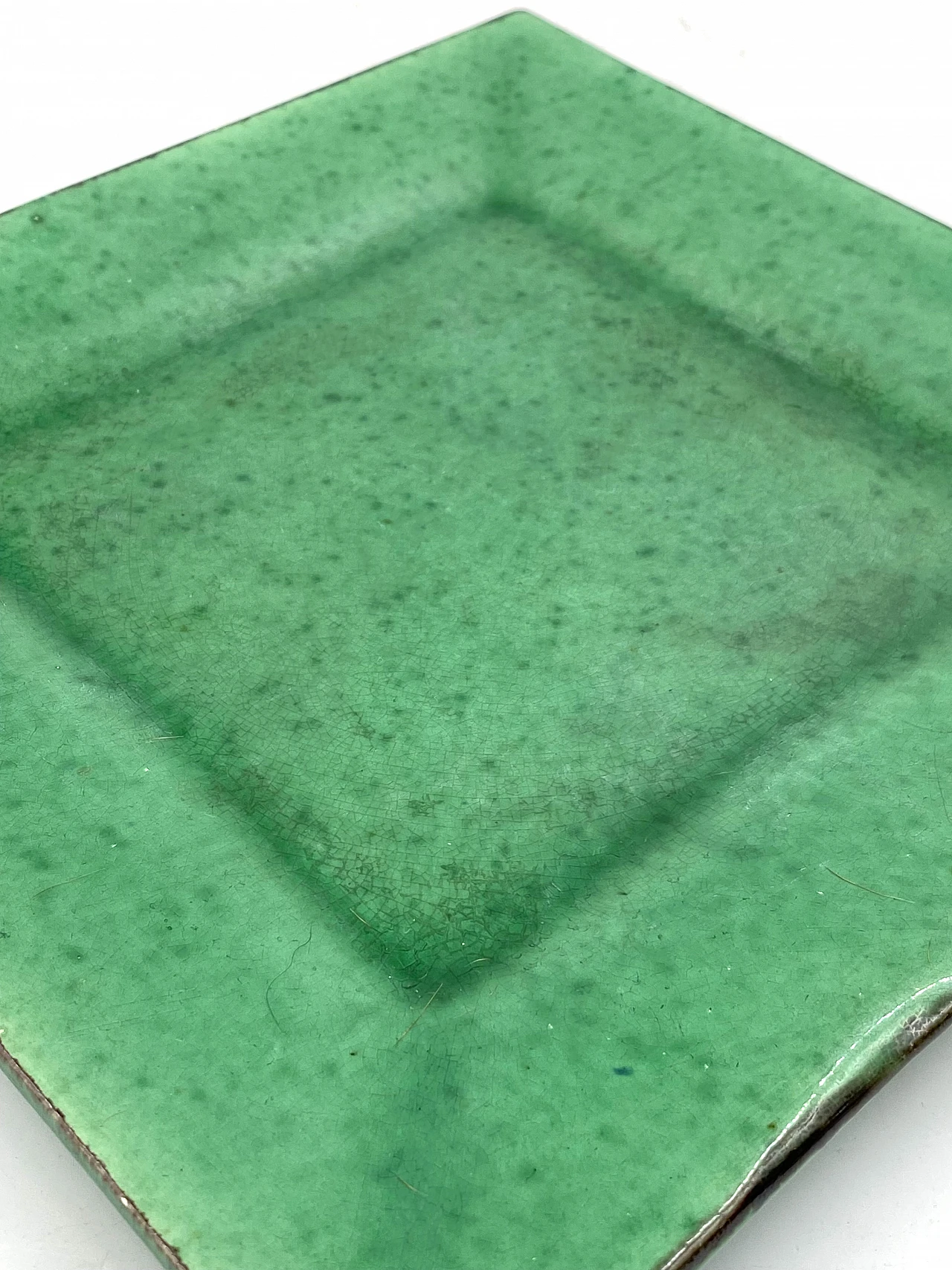 Vide poche in green glazed ceramic, 1960s 17