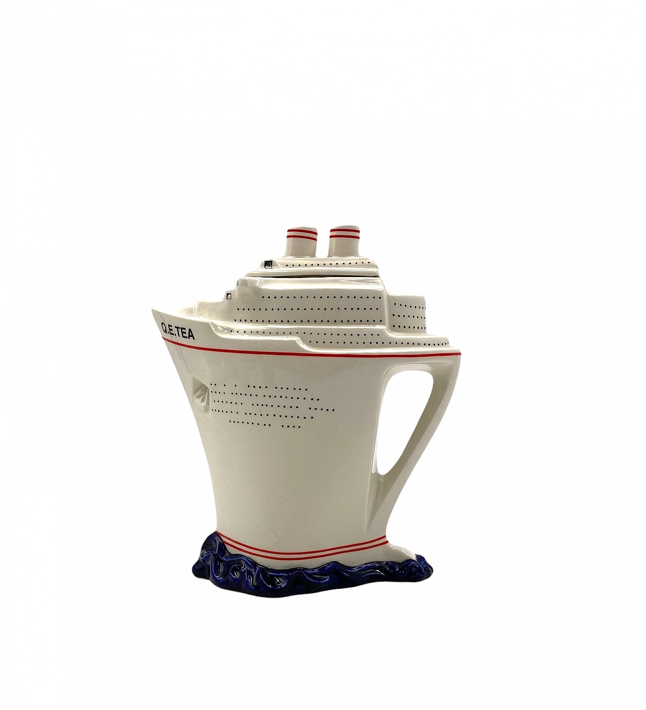 Queen Elizabeth II cruise ship teapot by Paul Cardew 1