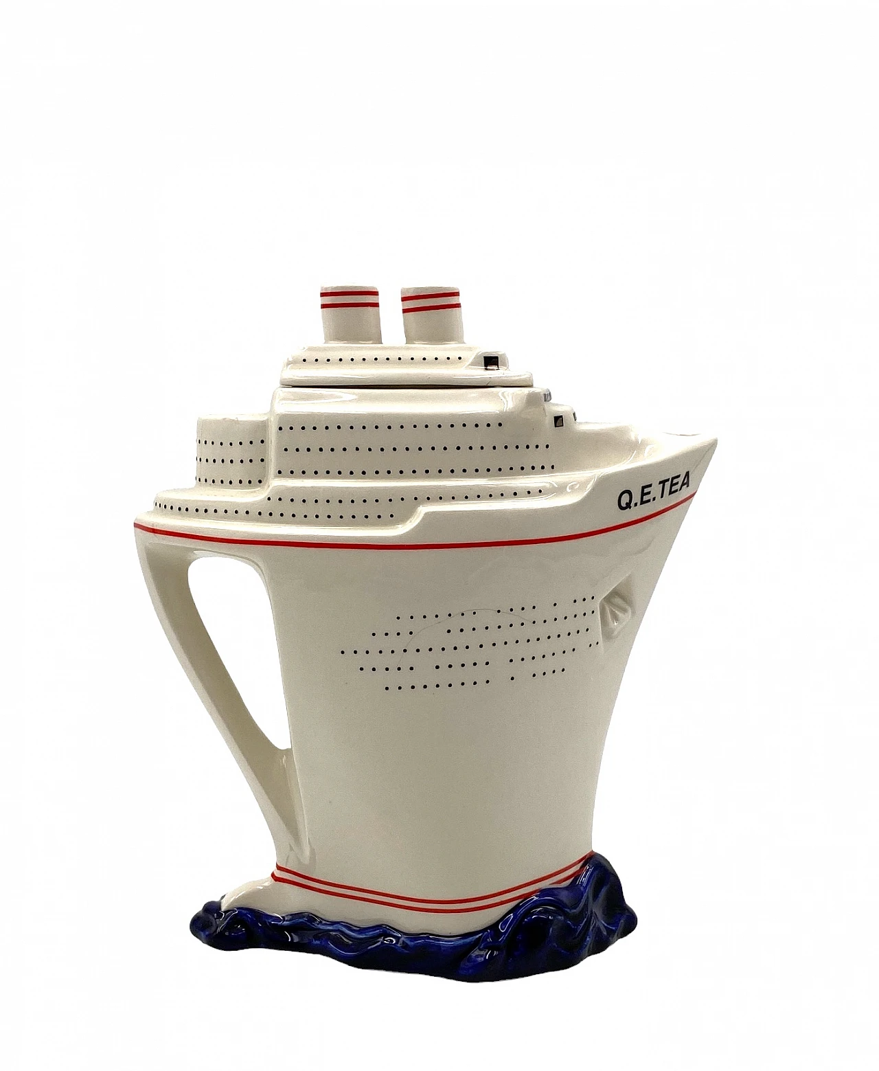 Queen Elizabeth II cruise ship teapot by Paul Cardew 16