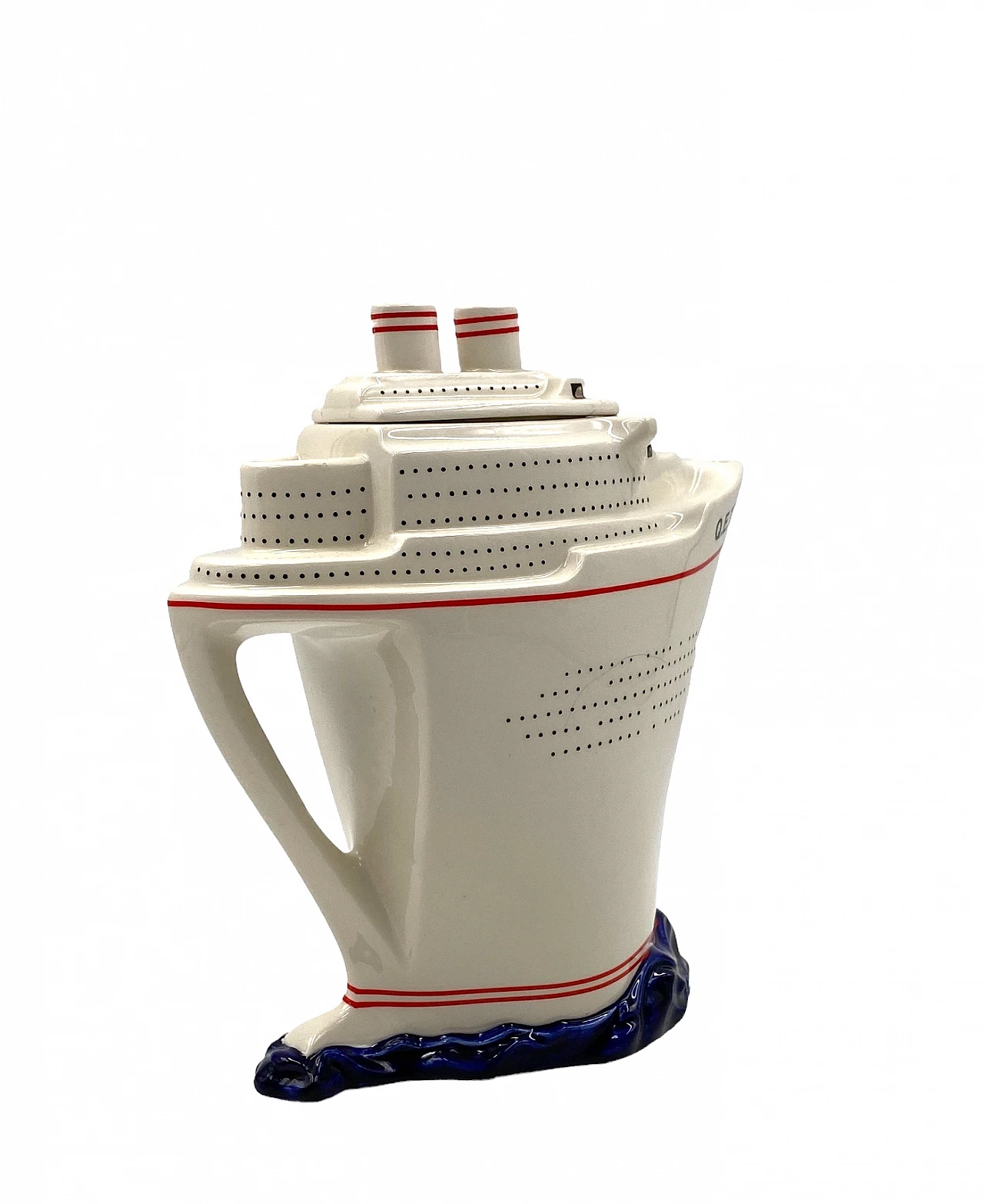 Queen Elizabeth II cruise ship teapot by Paul Cardew 17