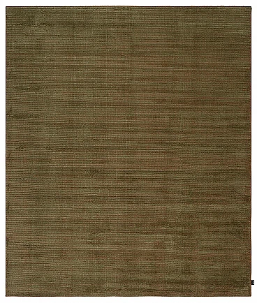 Grande tappeto in seta e lana