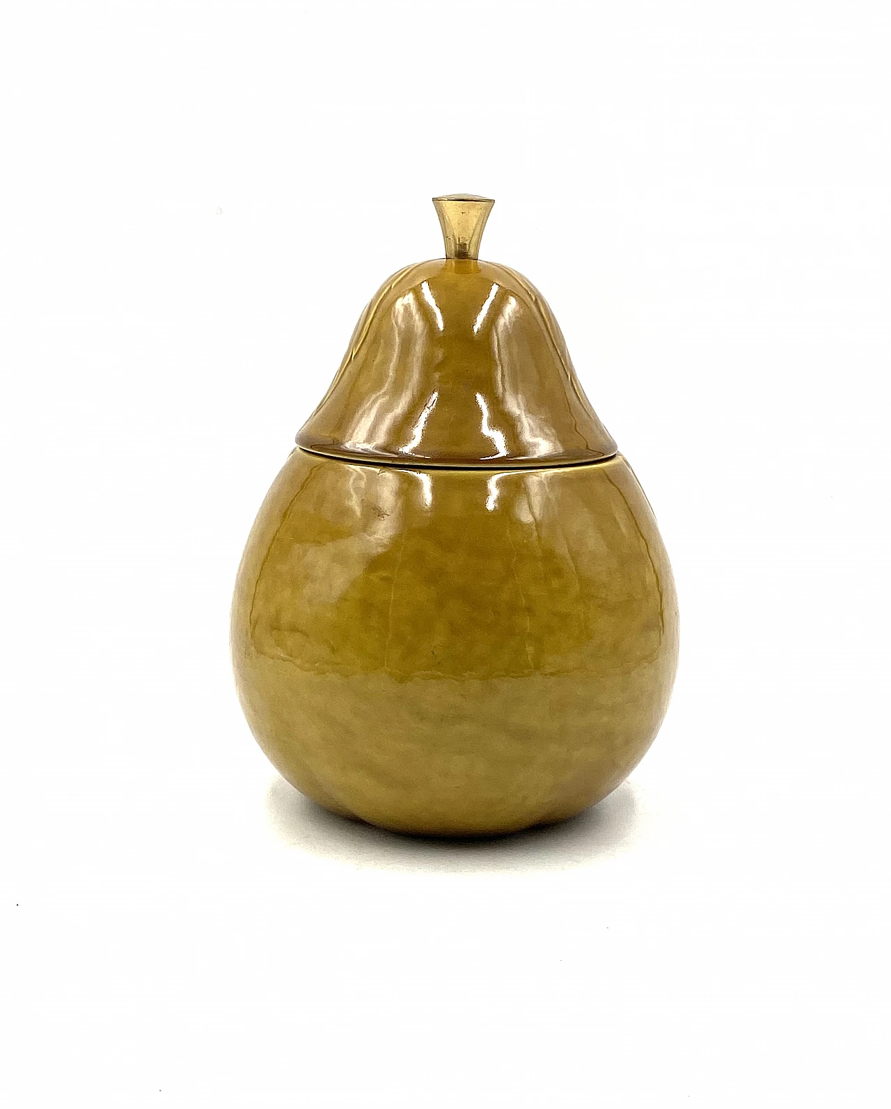 Pear-shaped ceramic ice bucket, 1960s 5