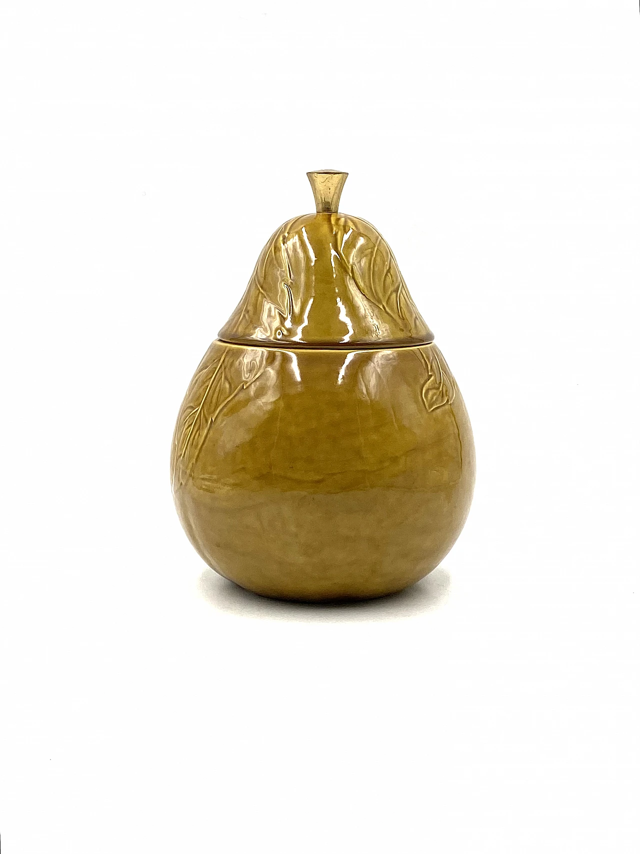 Pear-shaped ceramic ice bucket, 1960s 8