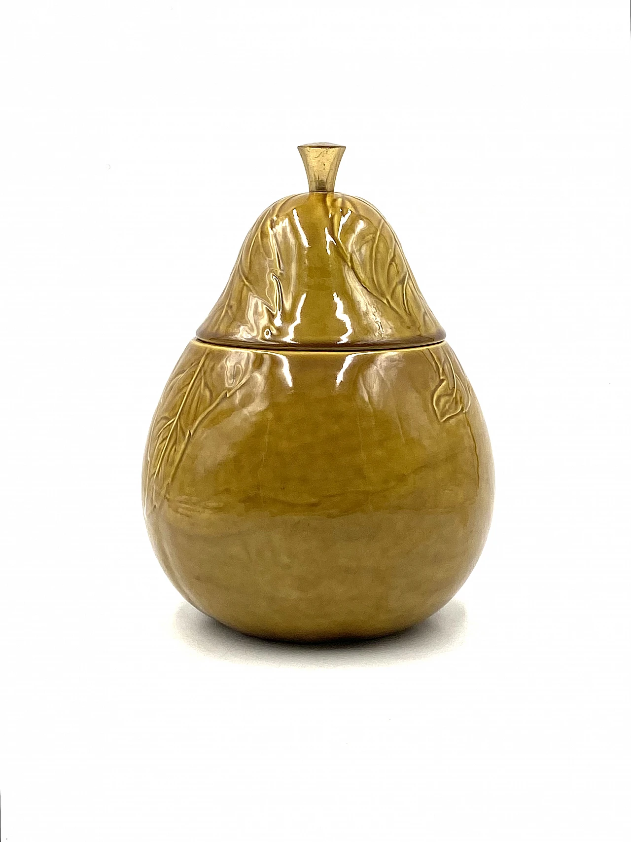 Pear-shaped ceramic ice bucket, 1960s 9