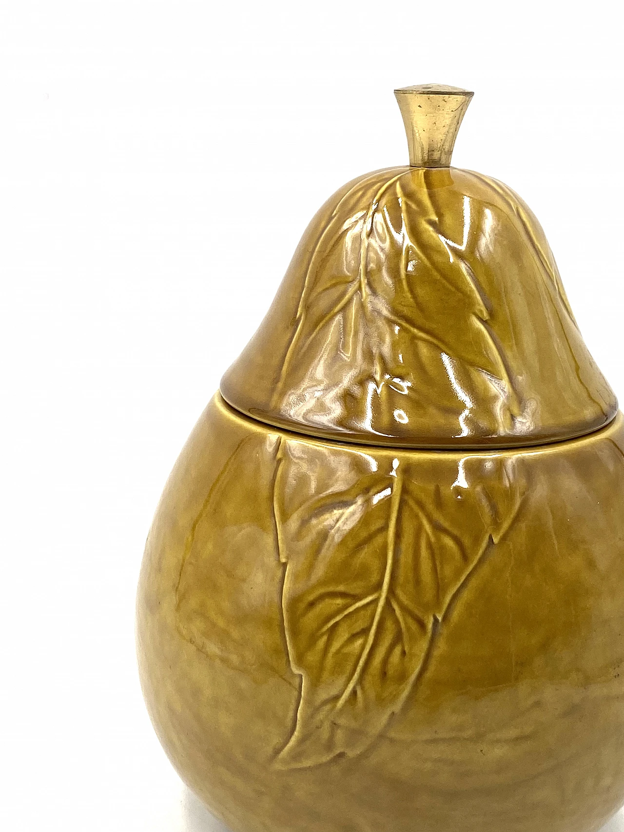 Pear-shaped ceramic ice bucket, 1960s 10
