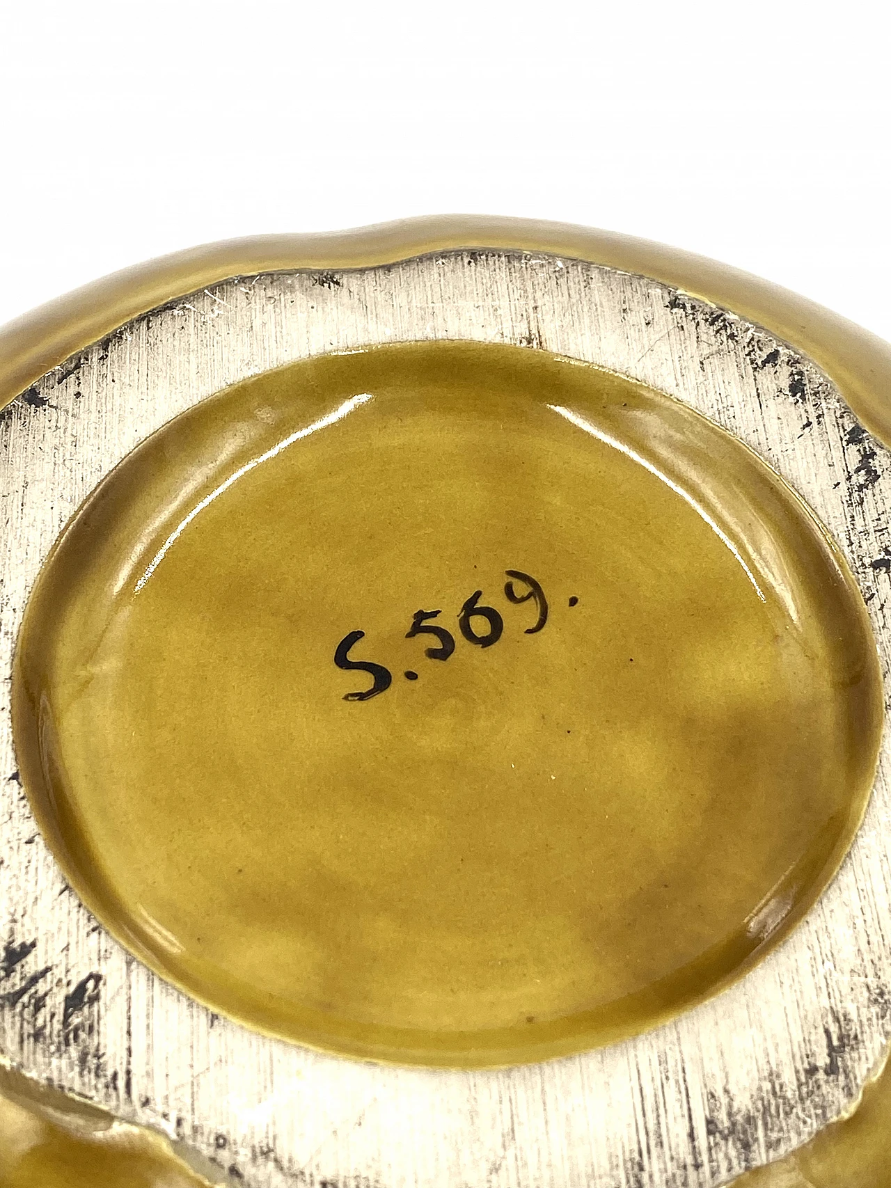 Pear-shaped ceramic ice bucket, 1960s 14