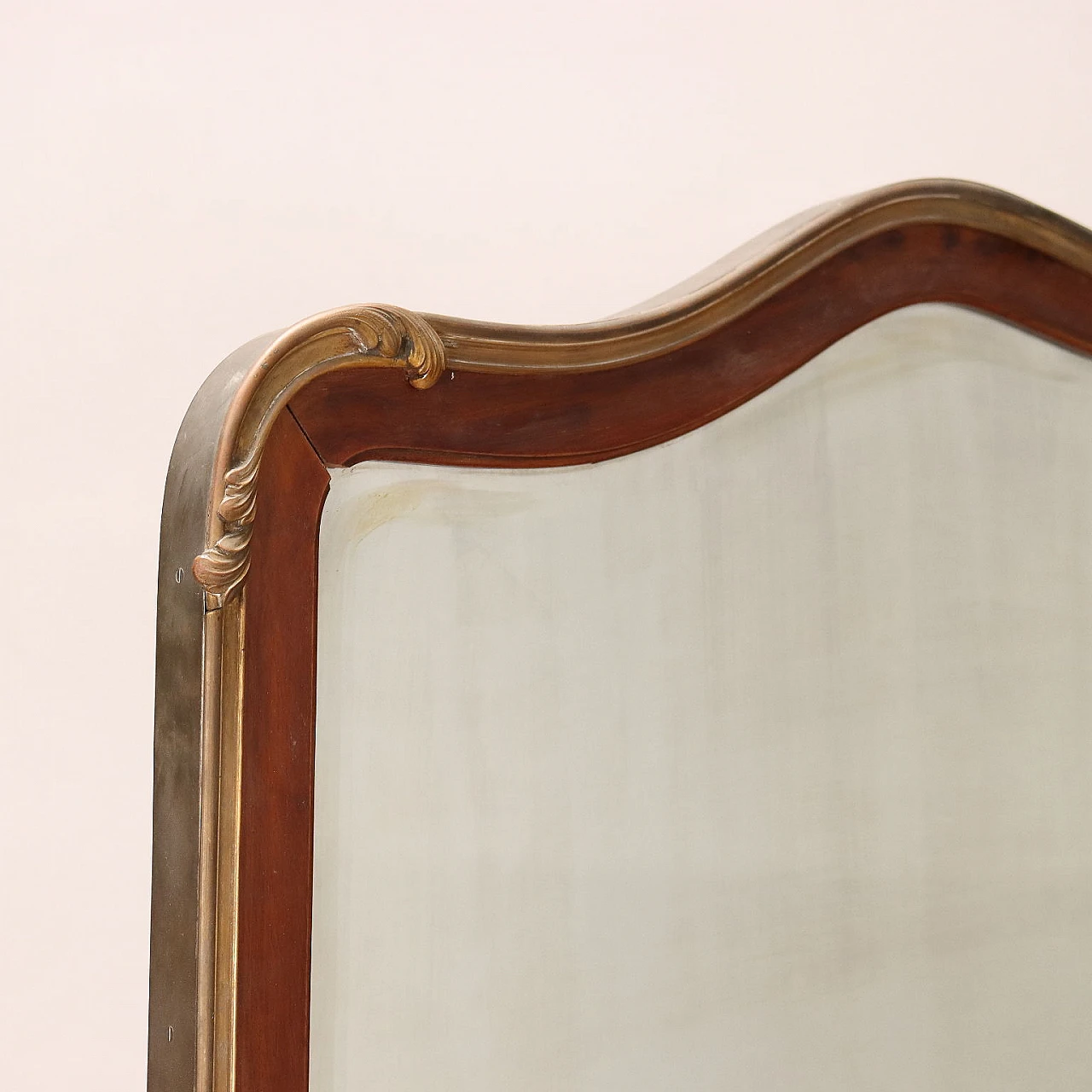Mahogany & marble dresser with mirror by Grazioli & Gaudenzi 4