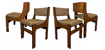 4 Chairs 273 by Asnaghi Meda, 1966