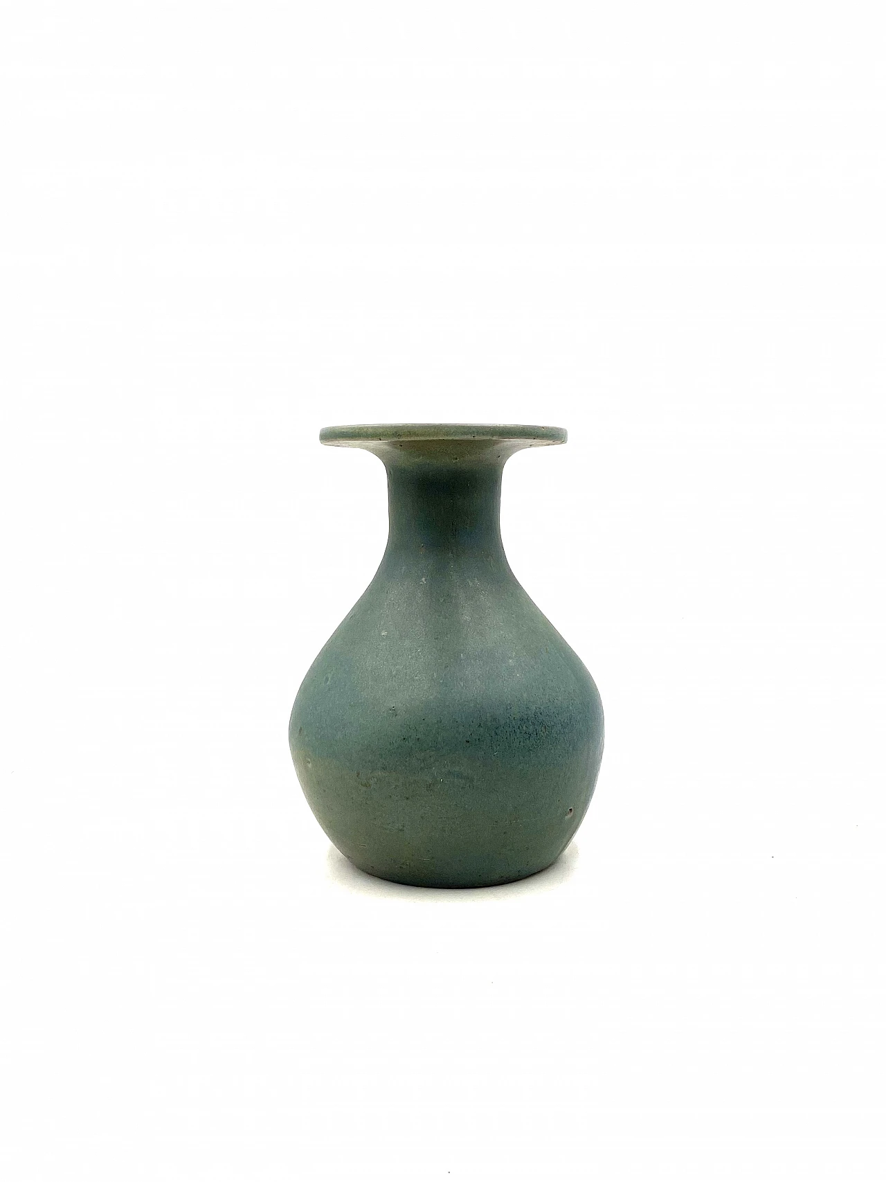Light blue ceramic vase, 1960s 12