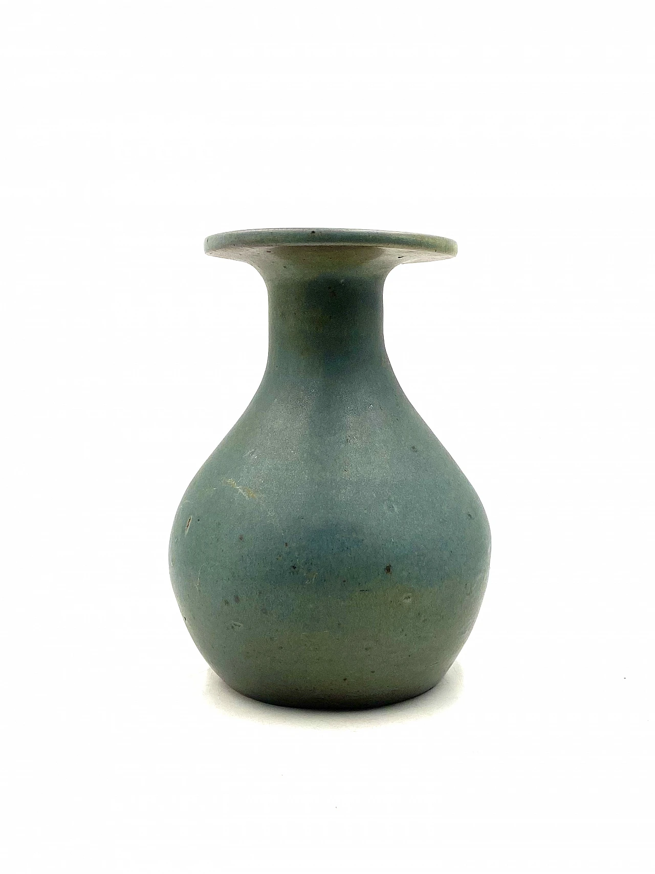 Light blue ceramic vase, 1960s 13
