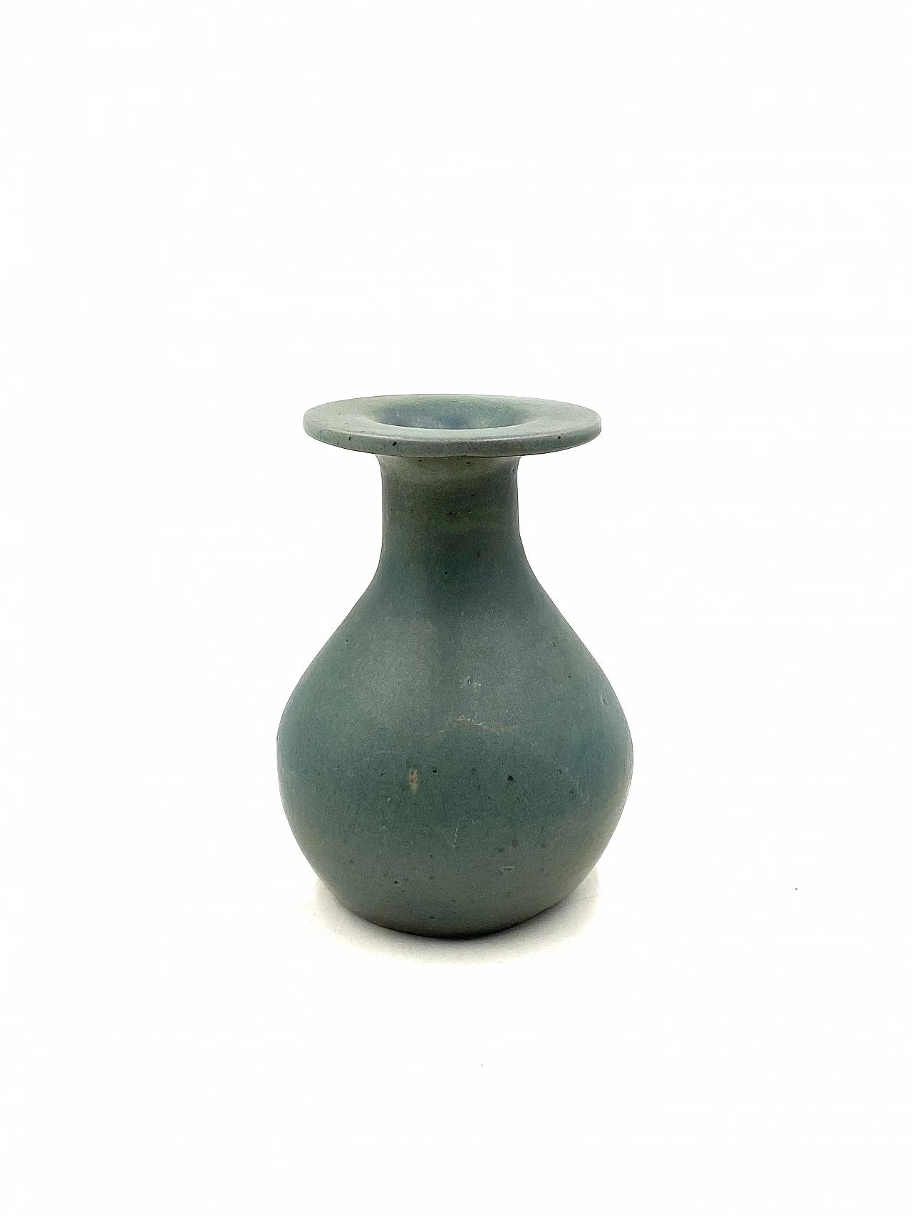 Light blue ceramic vase, 1960s 15