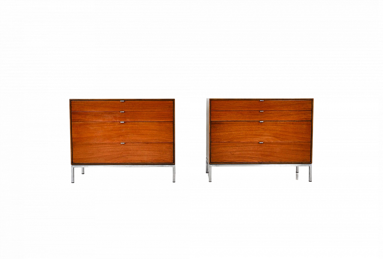 Pair of dressers by F. K. Bassett for Knoll International, 1960s 9
