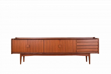 Teak sideboard with double doors and drawers by Bartels, 1960s