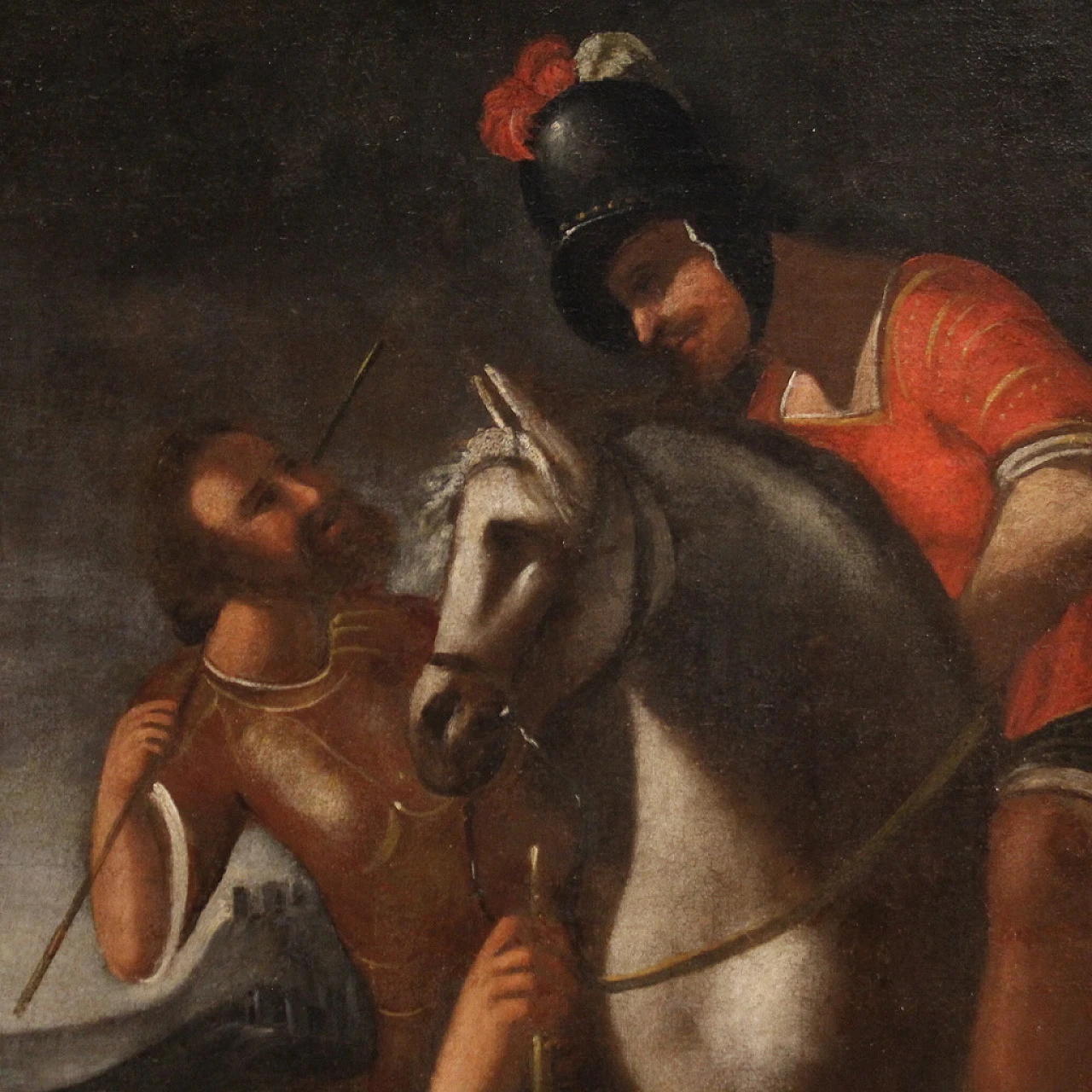 Martyrdom of Saint Lawrence, oil painting on canvas, 18th century 4