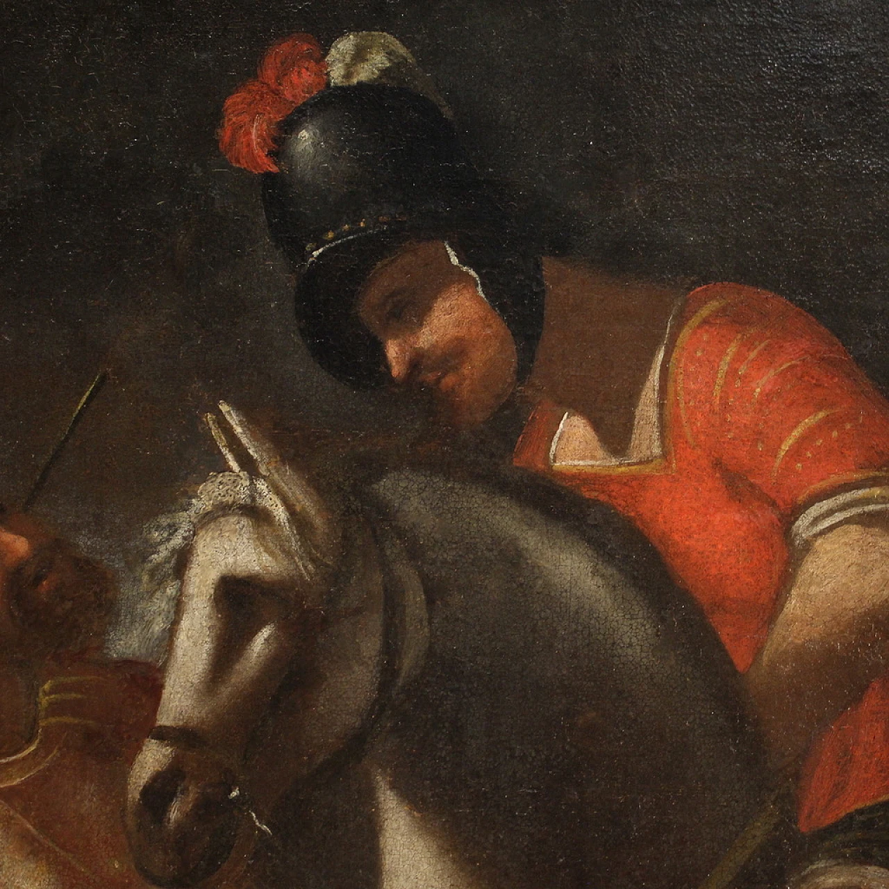 Martyrdom of Saint Lawrence, oil painting on canvas, 18th century 10