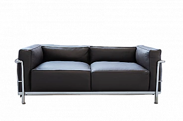 LC3 sofa by Le Corbusier, Jeanneret and Perriand for Cassina, 1990s