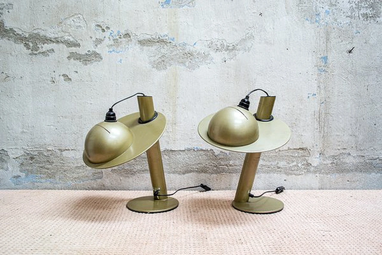 Pair of adjustable table lamps by Stilnovo, 1960s 1