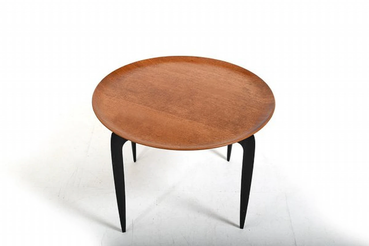 Tavolino Tray di Willumsen e Engholm per Fritz Hansen, anni '50 2